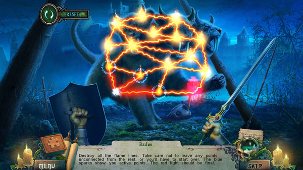 Screenshot z Witches' Legacy: The Dark Throne Collector's Edition