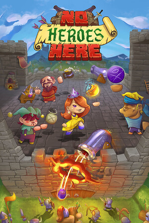 Cover art of No Heroes Here