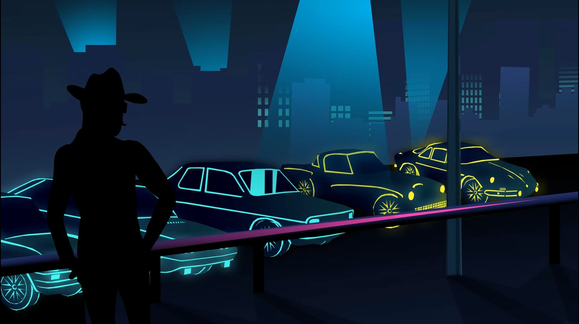 Electro Ride: The Neon Racing screenshot #3