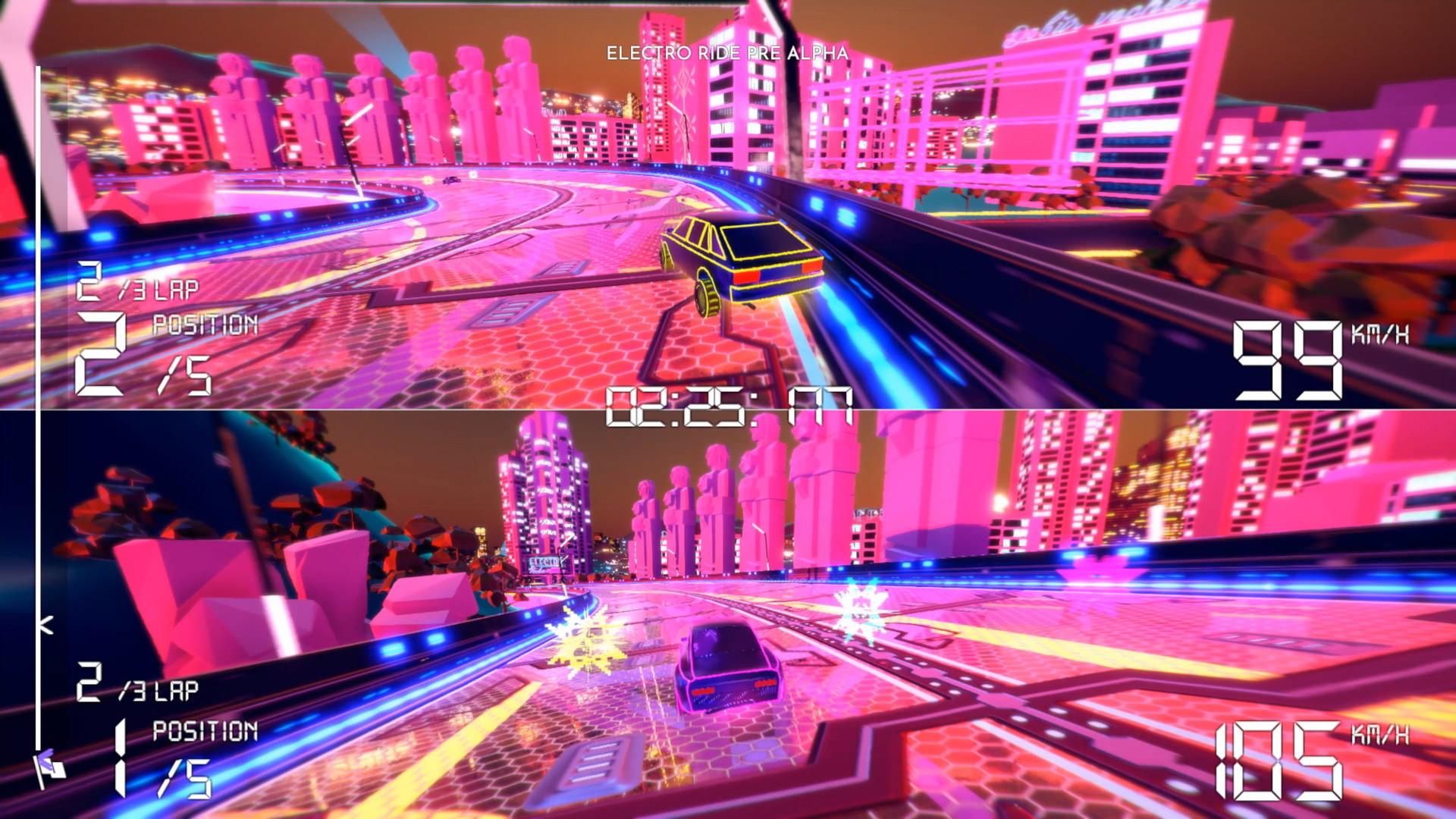 Electro Ride: The Neon Racing screenshot #11