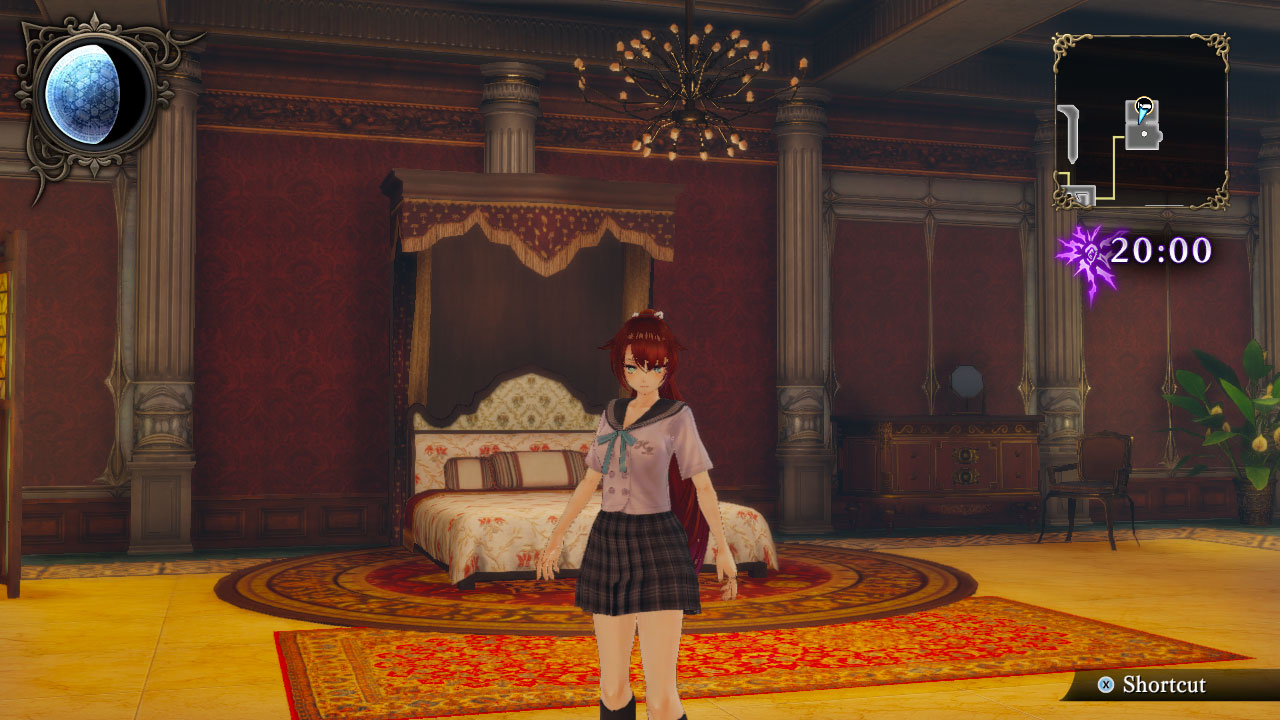 Nights of Azure 2: Bonus Costume, Blue High School Uniform Featured Screenshot #1