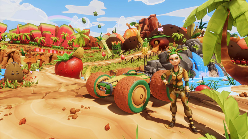 All-Star Fruit Racing Demo Featured Screenshot #1