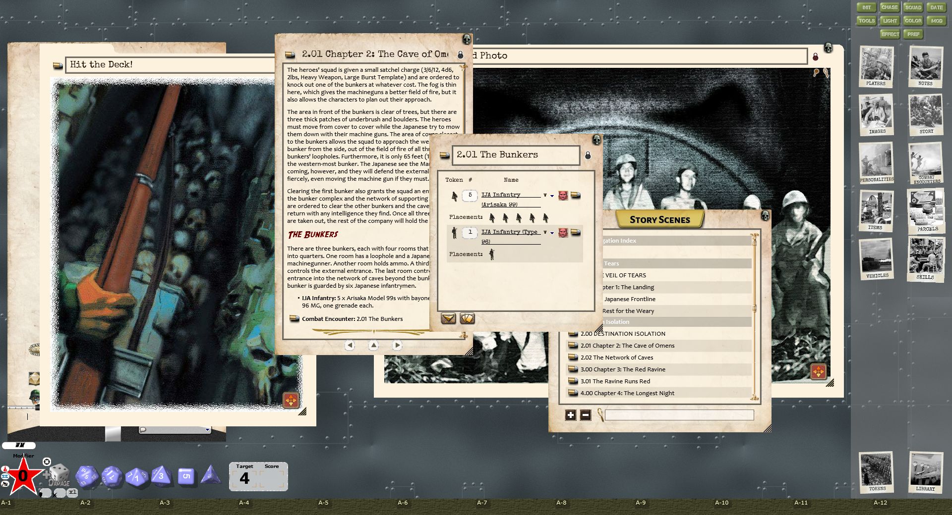 Fantasy Grounds - Weird Wars II: Island of Dreams (Savage Worlds) screenshot 3