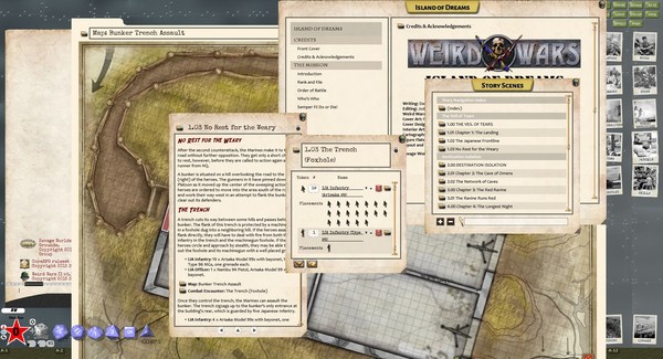 Fantasy Grounds - Weird Wars II: Island of Dreams (Savage Worlds)