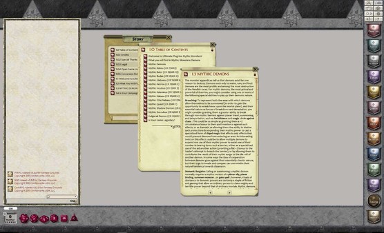 Fantasy Grounds - Mythic Monsters: Demons (PFRPG)
