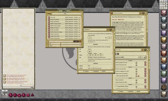 Fantasy Grounds - Mythic Monsters #2: Molds, Slimes, and Fungi (PFRPG)