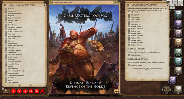 Fantasy Grounds - Ultimate Bestiary: Revenge of the Horde (PFRPG)