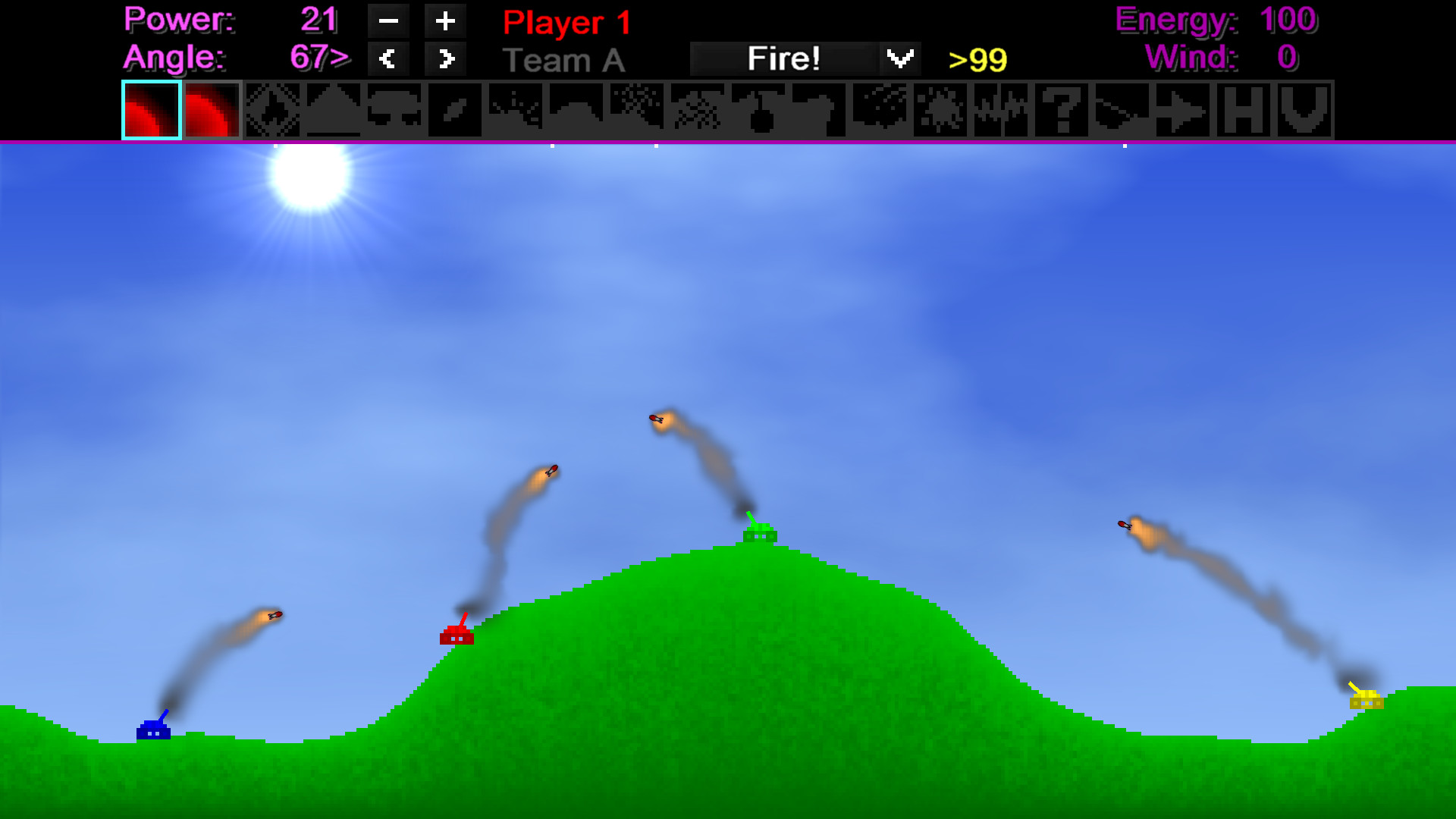 Tank Wars: Anniversary Edition screenshot 1