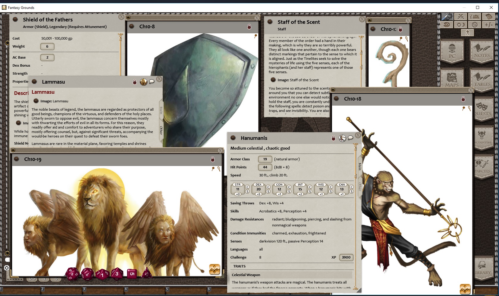 Fantasy Grounds - The Book of the Righteous (5E) screenshot 2