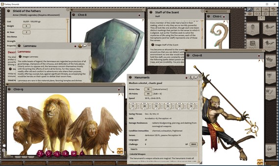 Fantasy Grounds - The Book of the Righteous (5E)
