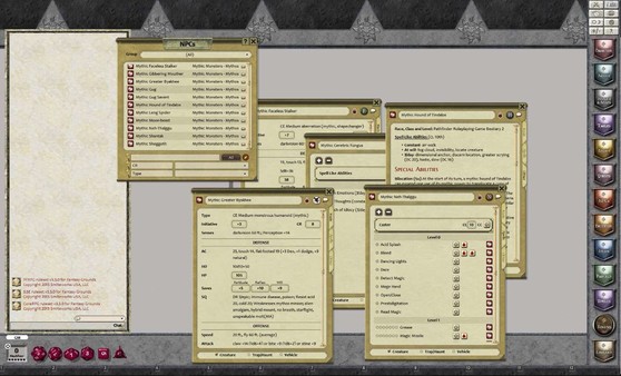 Fantasy Grounds - Mythic Monsters #5: Mythos (PFRPG)
