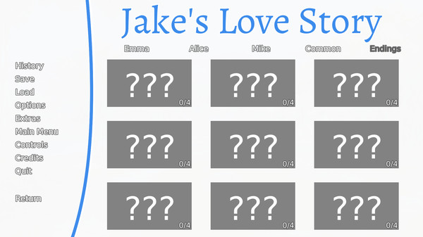 Screenshot z Jake's Love Story Screenshot z Jake's Love Story