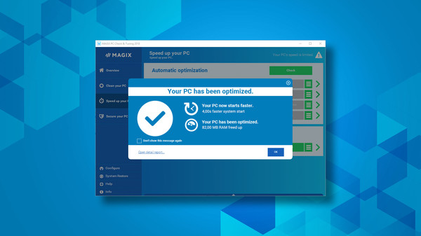 MAGIX PC Check & Tuning 2018 Steam Edition