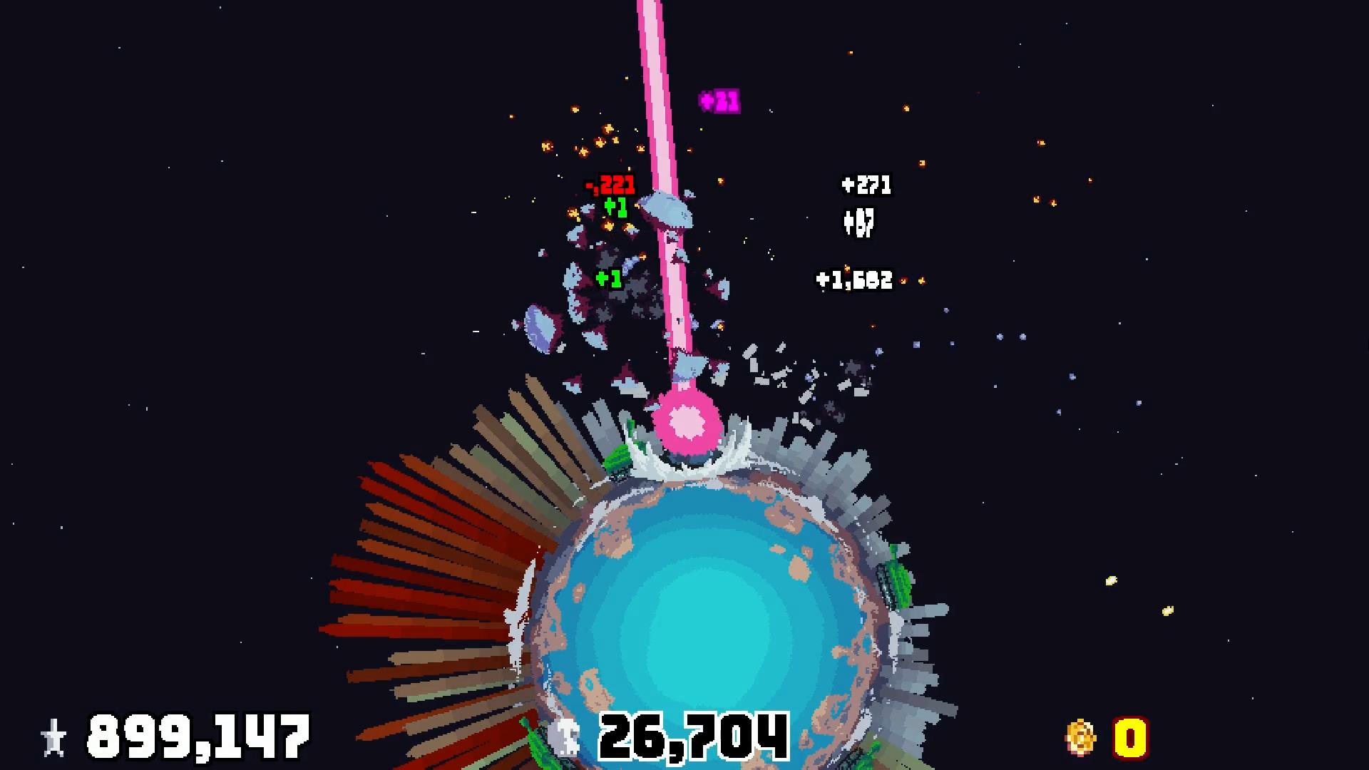 #3. Planet Bash (Steam) Bởi: Big Red Planet