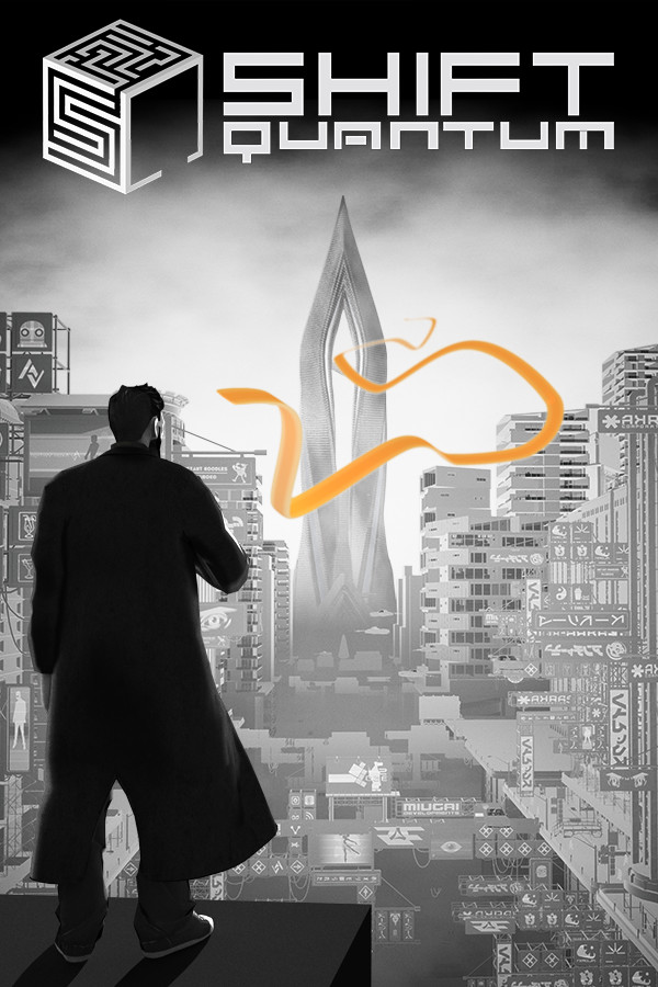 Capa de Shift Quantum - A Cyber Noir Puzzle Platformer