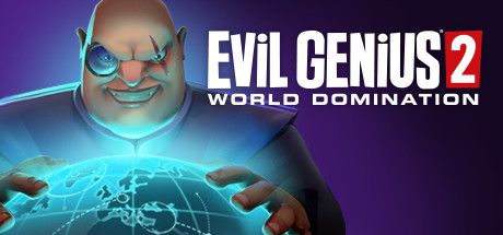 Steam header art for Evil Genius 2