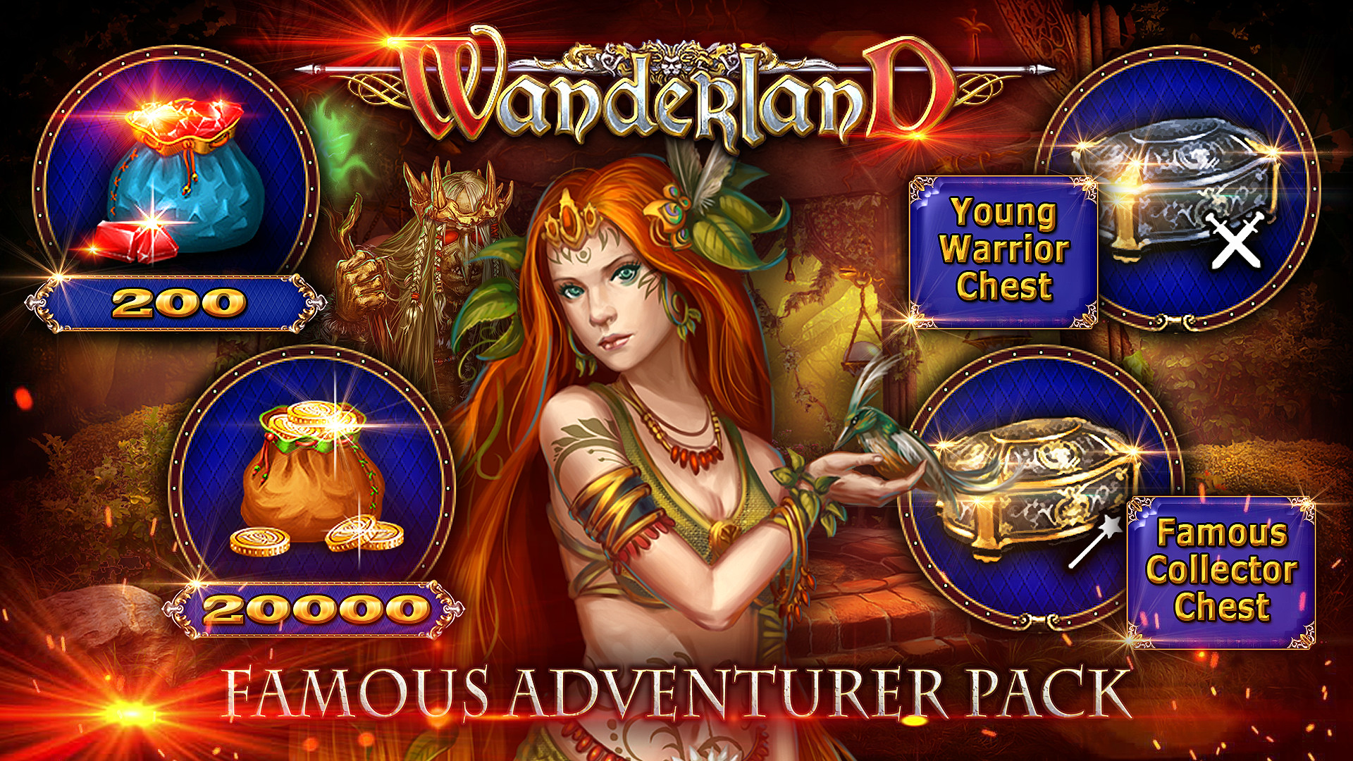 Wanderland: Famous Adventurer Pack