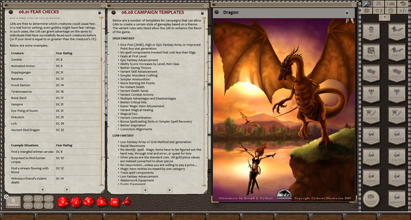 Fantasy Grounds - Fifth Edition Options (5E)