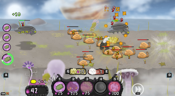 Screenshot z Swarm Queen Screenshot z Swarm Queen