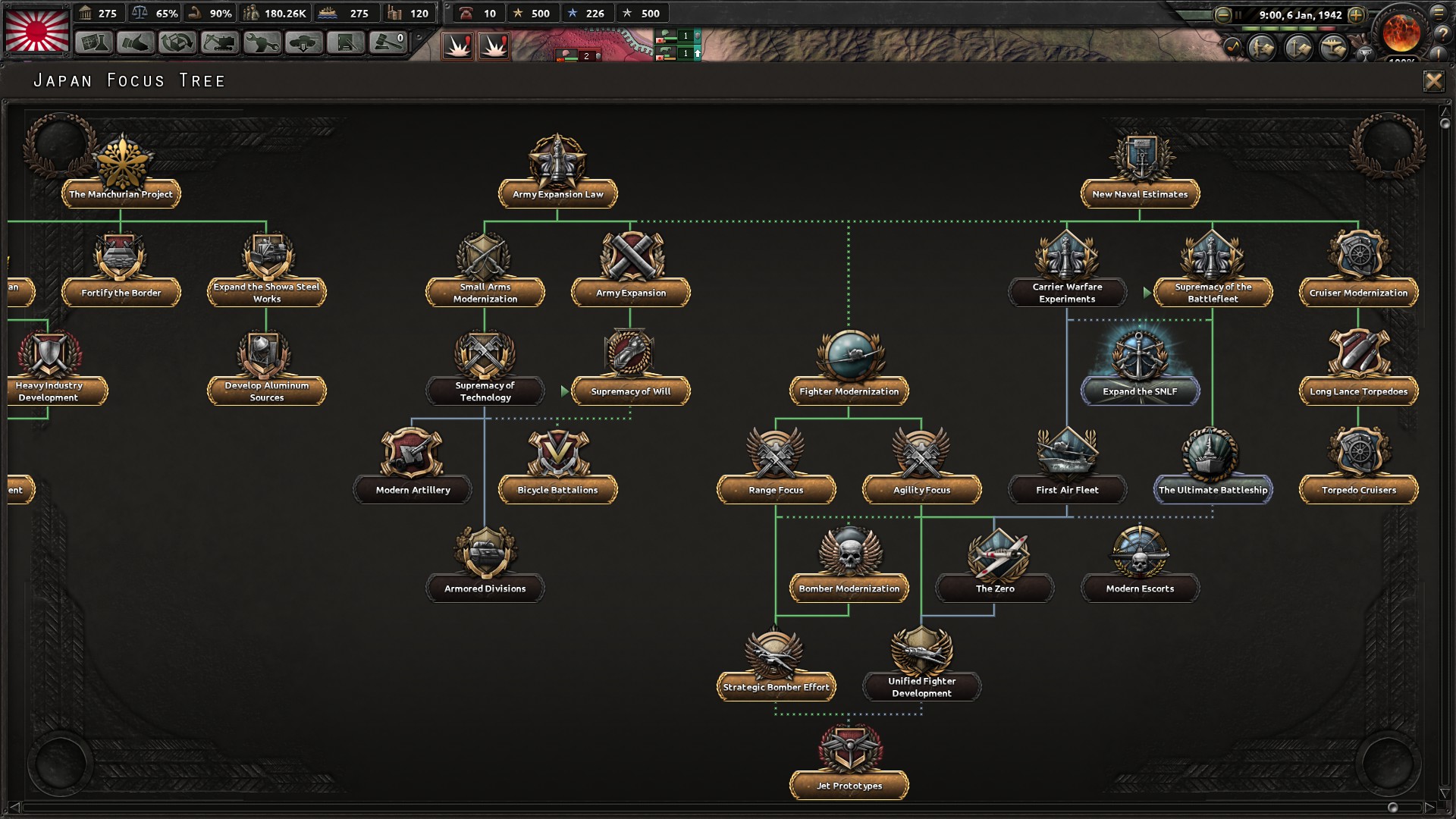 Expansion - Hearts of Iron IV: Waking the Tiger Featured Screenshot #1