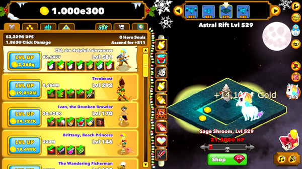 Clicker Heroes: Unicorn Auto Clicker