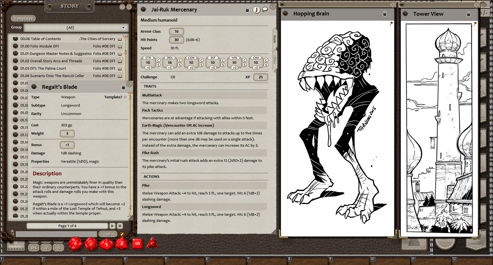 Fantasy Grounds - The Complete Cities of Sorcery Campaigns (5E) Featured Screenshot #1