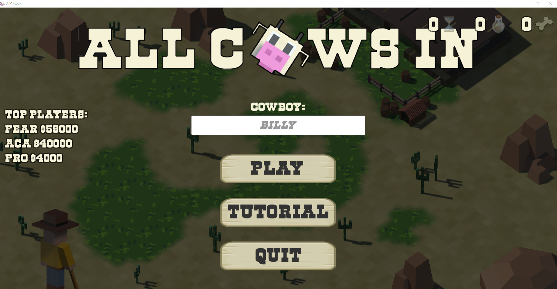 #5. All Cows In (Steam) Ved: Hedgehog Game Studios