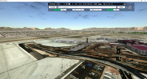 Las Vegas International  [KLAS] airport for Tower!3D Pro