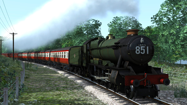 KHAiHOM.com - Train Simulator: GWR 1000 Class 'County Class' Steam Loco Add-On