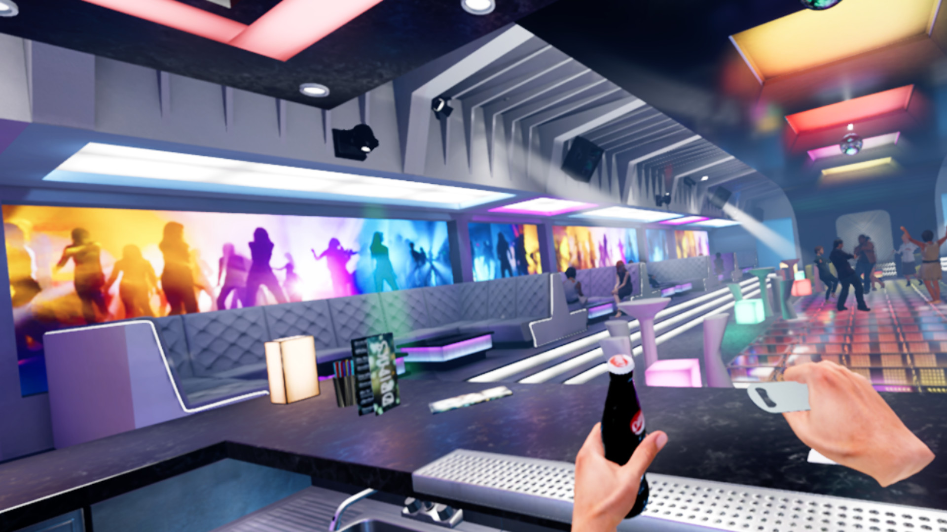 #4. Bartender VR Simulator (Steam) От: VR Factory