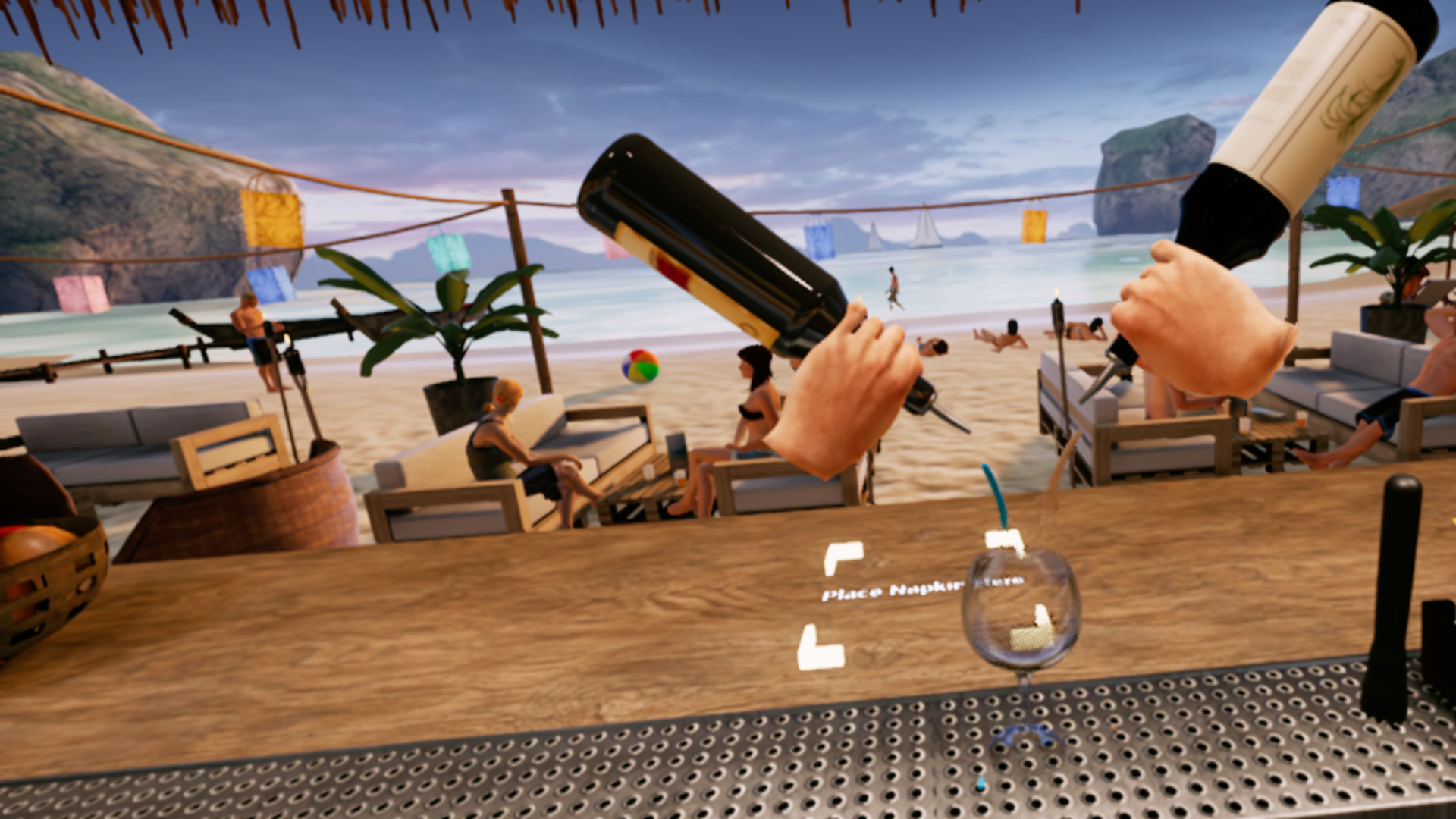 #3. Bartender VR Simulator (Steam) От: VR Factory