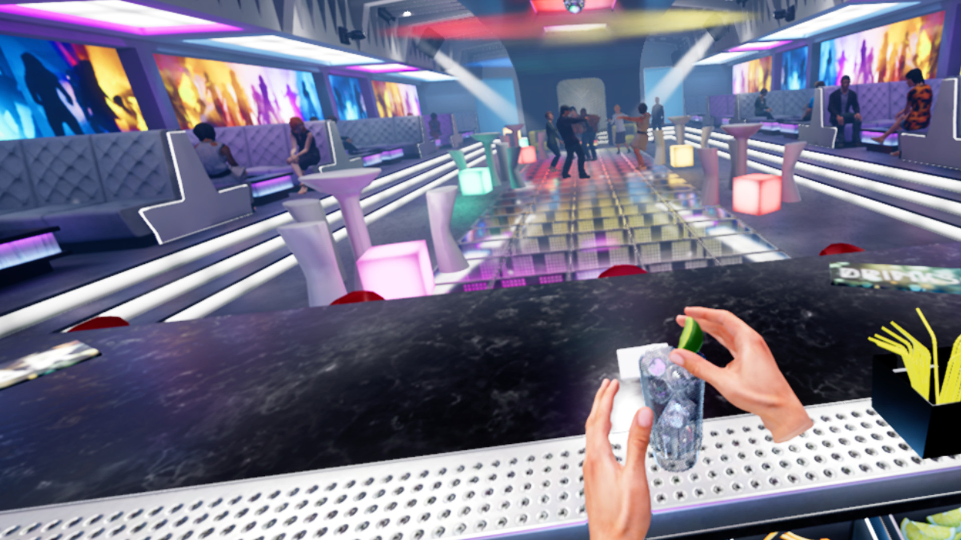 #10. Bartender VR Simulator (Steam) От: VR Factory