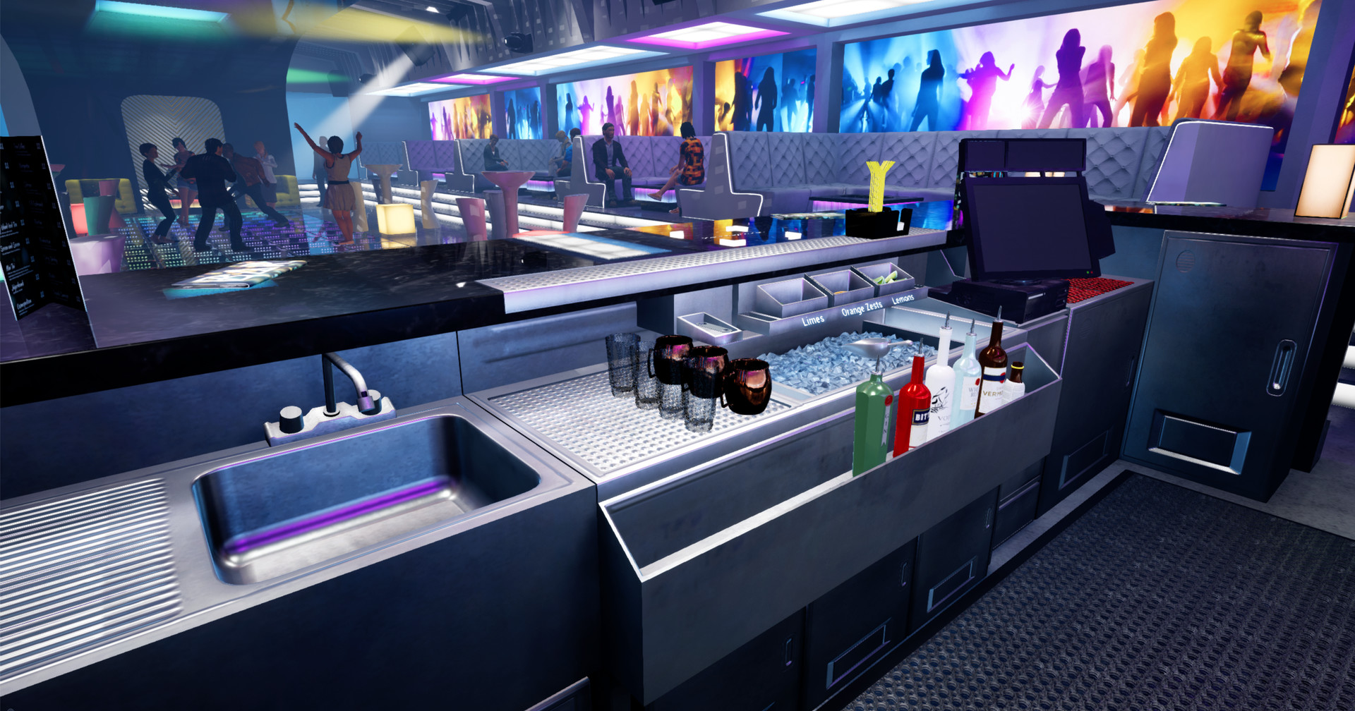 #7. Bartender VR Simulator (Steam) От: VR Factory