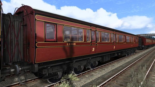 KHAiHOM.com - TS Marketplace: Caledonian Railway 65ft Grampian LMS Period 1 Coach Pack