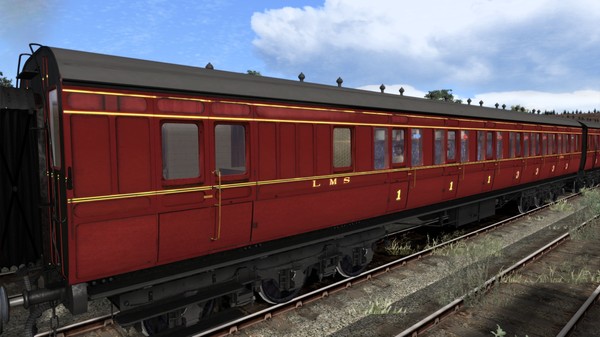 KHAiHOM.com - TS Marketplace: Caledonian Railway 65ft Grampian LMS Period 3 Coach Pack