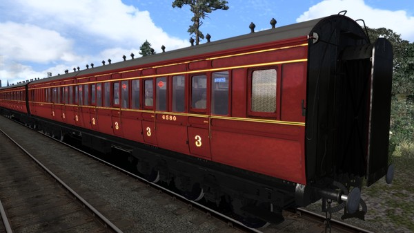 KHAiHOM.com - TS Marketplace: Caledonian Railway 65ft Grampian LMS Period 3 Coach Pack