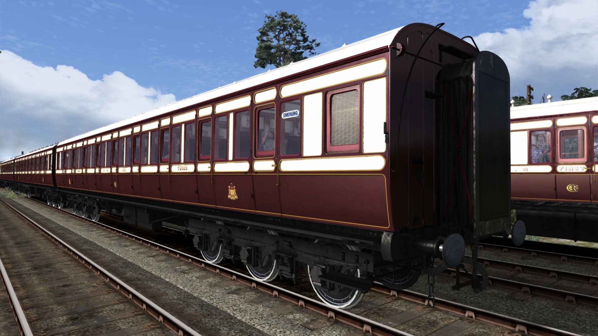 TS Marketplace: Caledonian Railway 65ft Grampian Coach Pack Add-On Featured Screenshot #1