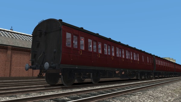 KHAiHOM.com - TS Marketplace: LMS Period 1 Non-Corridor Coach Pack BR Crimson