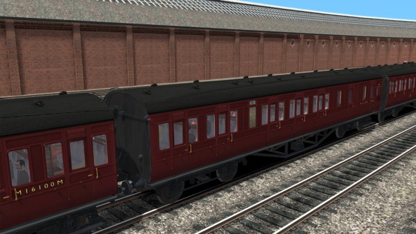 KHAiHOM.com - TS Marketplace: LMS Period 1 Non-Corridor Coach Pack BR Crimson