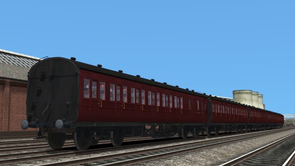 KHAiHOM.com - TS Marketplace: LMS Period 1 Non-Corridor Coach Pack BR Crimson