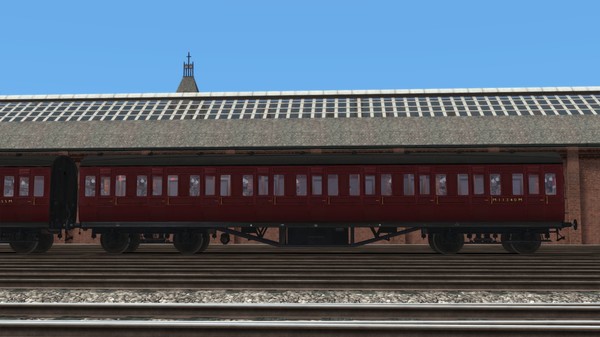 KHAiHOM.com - TS Marketplace: LMS Period 1 Non-Corridor Coach Pack BR Crimson