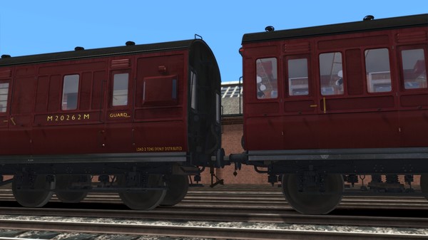 KHAiHOM.com - TS Marketplace: LMS Period 1 Non-Corridor Coach Pack BR Crimson