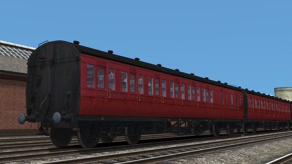 KHAiHOM.com - TS Marketplace: LMS Period 1 Non-Corridor Coach Pack BR Maroon