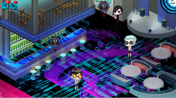 Screenshot z AMPLITUDE: A Visual Novel