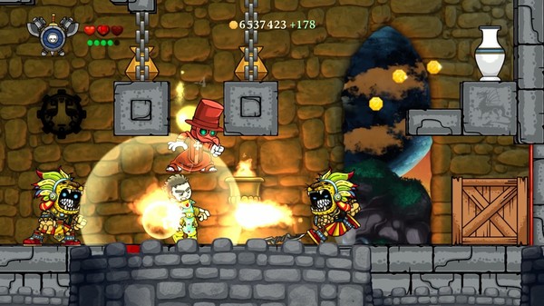 Screenshot z Magic Rampage