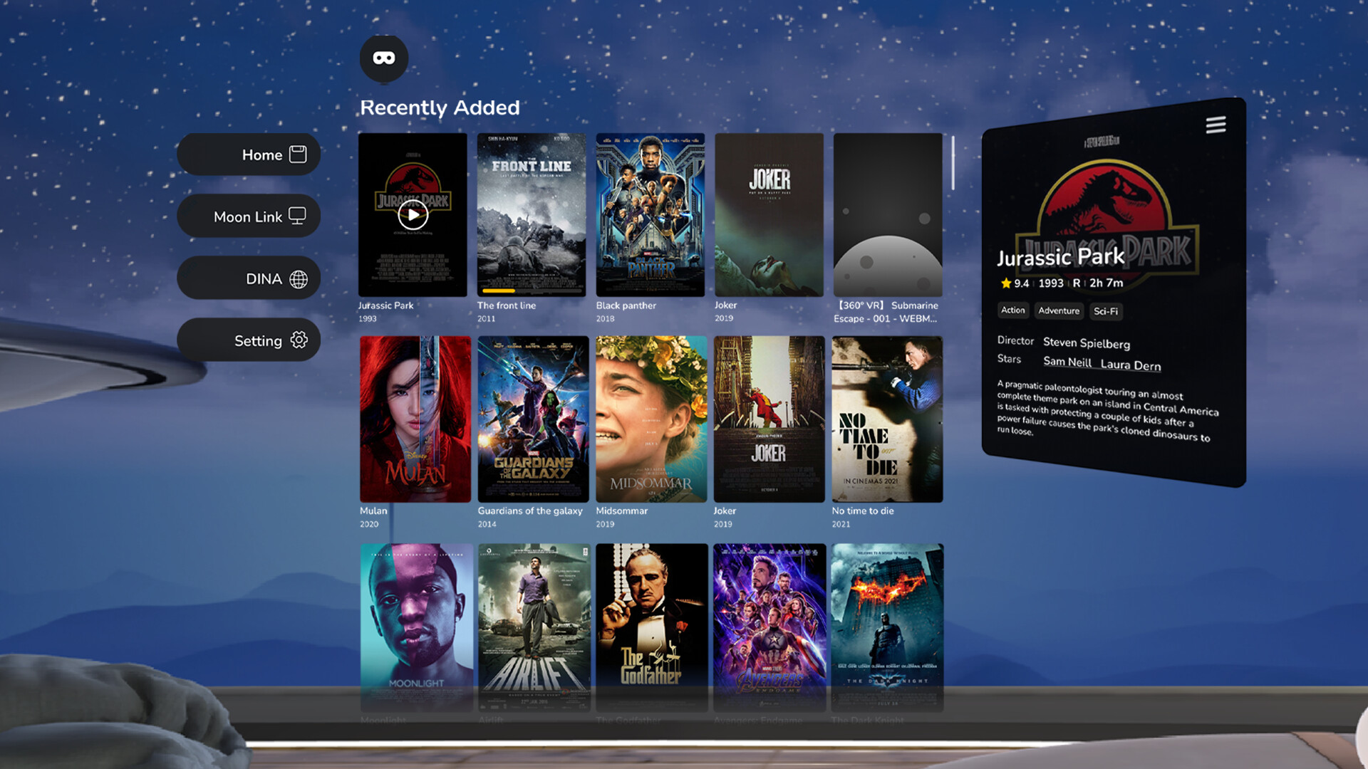 Moon VR Video Player