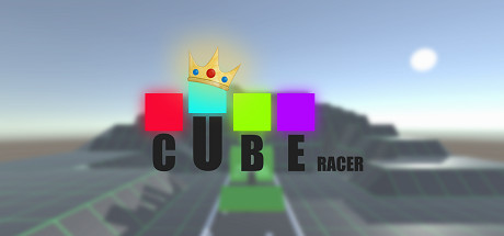 Steam header art for Cube Racer