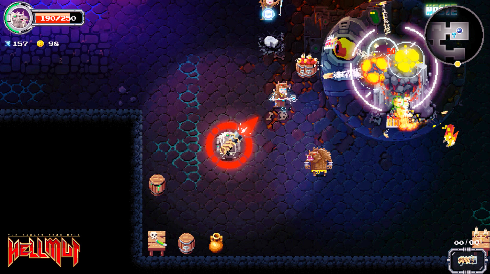 Скриншот игры HELLMUT: The Badass from Hell - 5