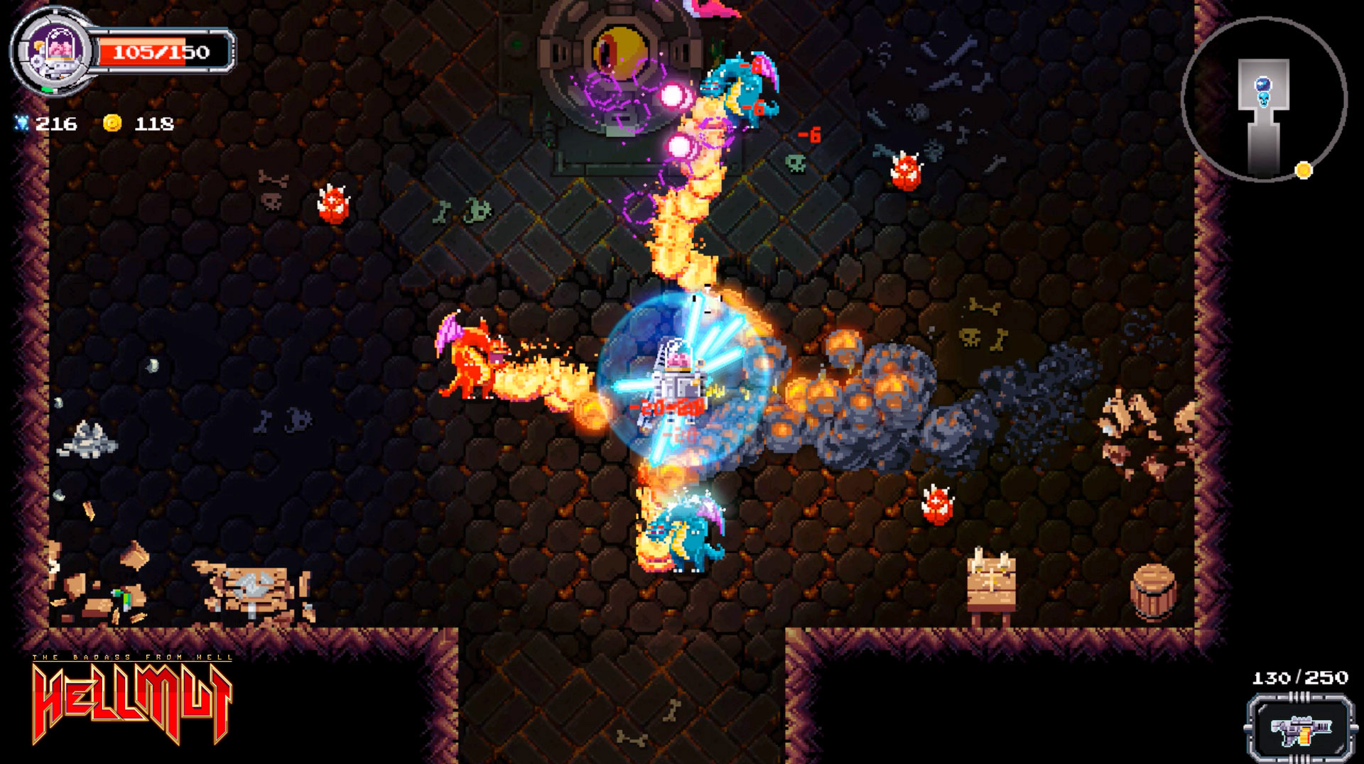 Скриншот игры HELLMUT: The Badass from Hell - 6