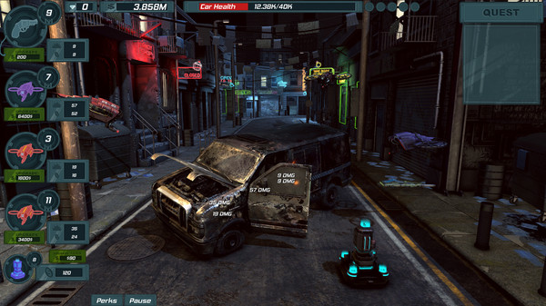 Screenshot z Car Demolition Clicker